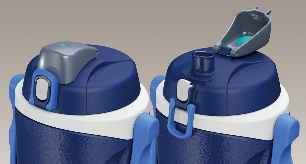 Amazon.co.jp: THERMOS スポーツジャグ 1.9L ネイビーブルー FPG-1900