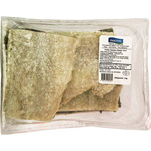 Bacalhau salgado - Getrockneter Kabeljau 1,5 Kg