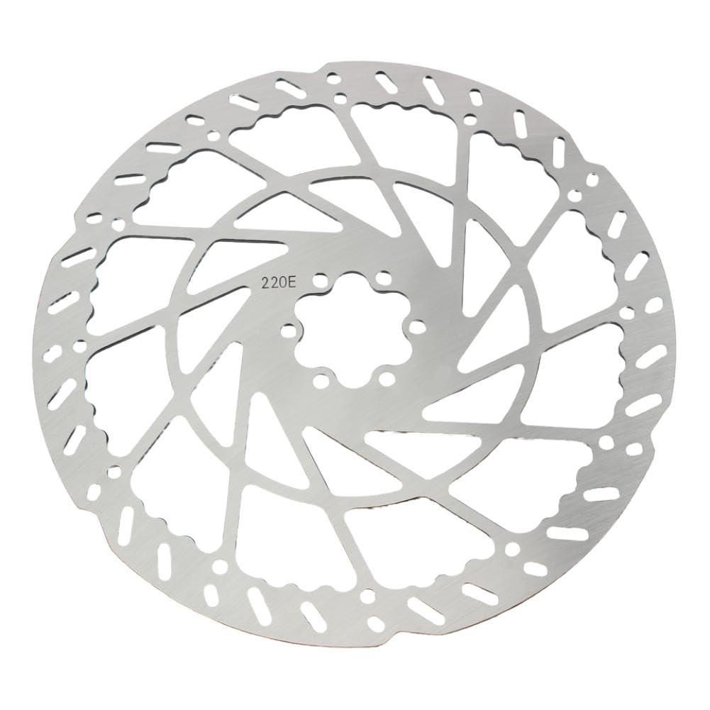 Disco Freno Anteriore 220mm 6 Bulloni Acciaio Inossidabile Compatibile Con MX3 MX4 E Bike Motorcycle