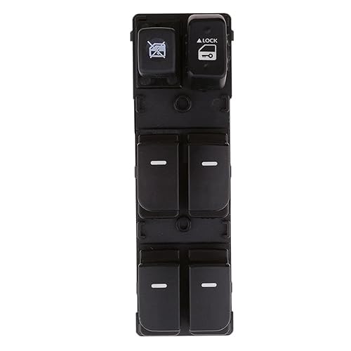 Interruptor de ventana, para Kia Forte para Cerato 2010 2011 2012 Botón de interruptor de control de ventana 93570-1X000 93580-1X000 Botón de