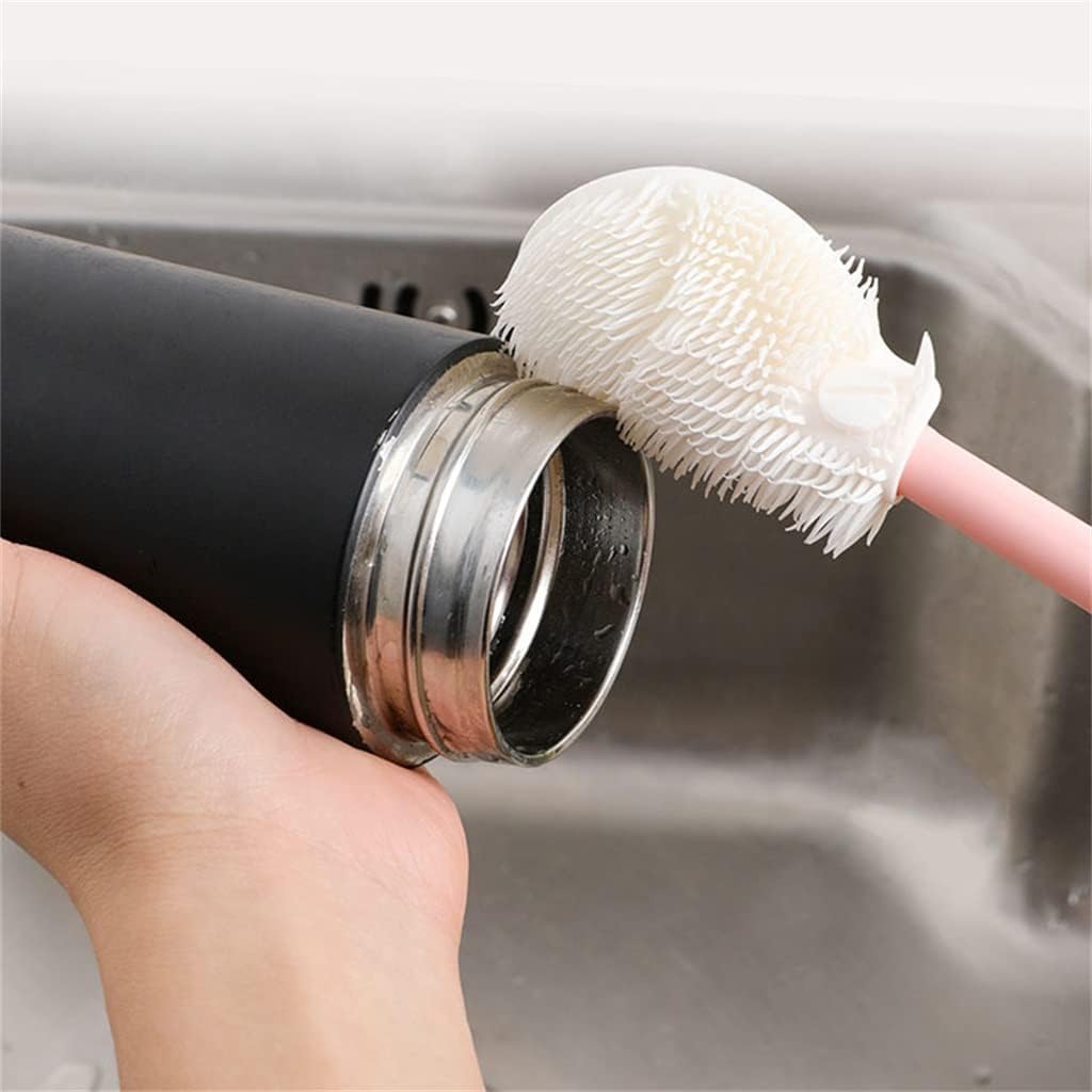 Long Handle Cup Brush no Dead Corner Bottle Cleaning Silicone Special Small Kitchen