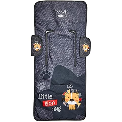 Babyline Lion - Colchoneta ligera, unisex para silla de paseo Cover