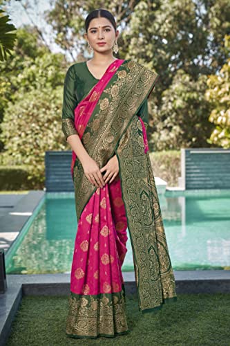 Image of Glory Sarees Women's Banarasi Silk Saree With Blouse Piece (Rich Silk101 Parent)