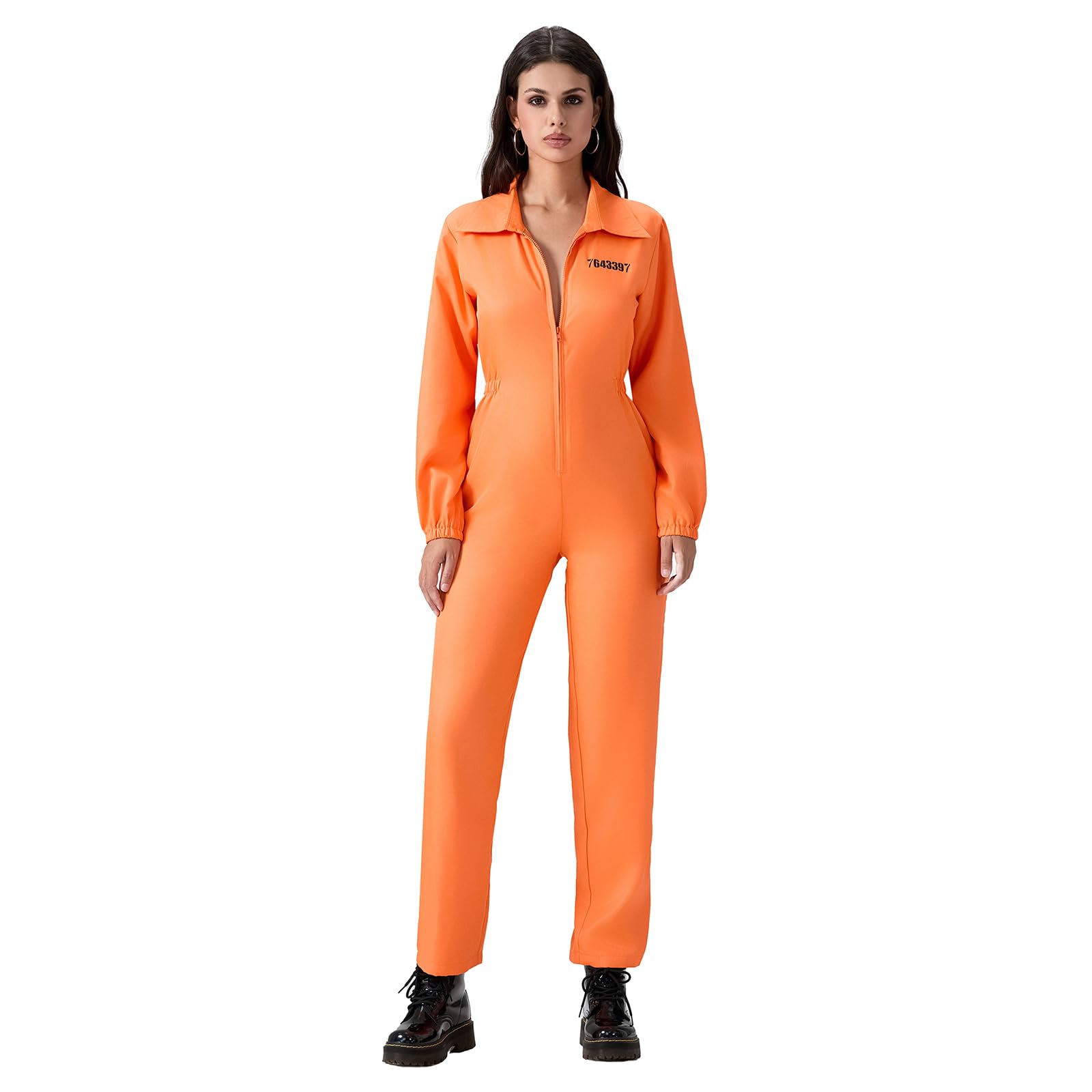 fancy dress orange jumpsuit 2022 Orange Spaghetti Strap champagne jumpsuit with Detachable Train and Bead Satin