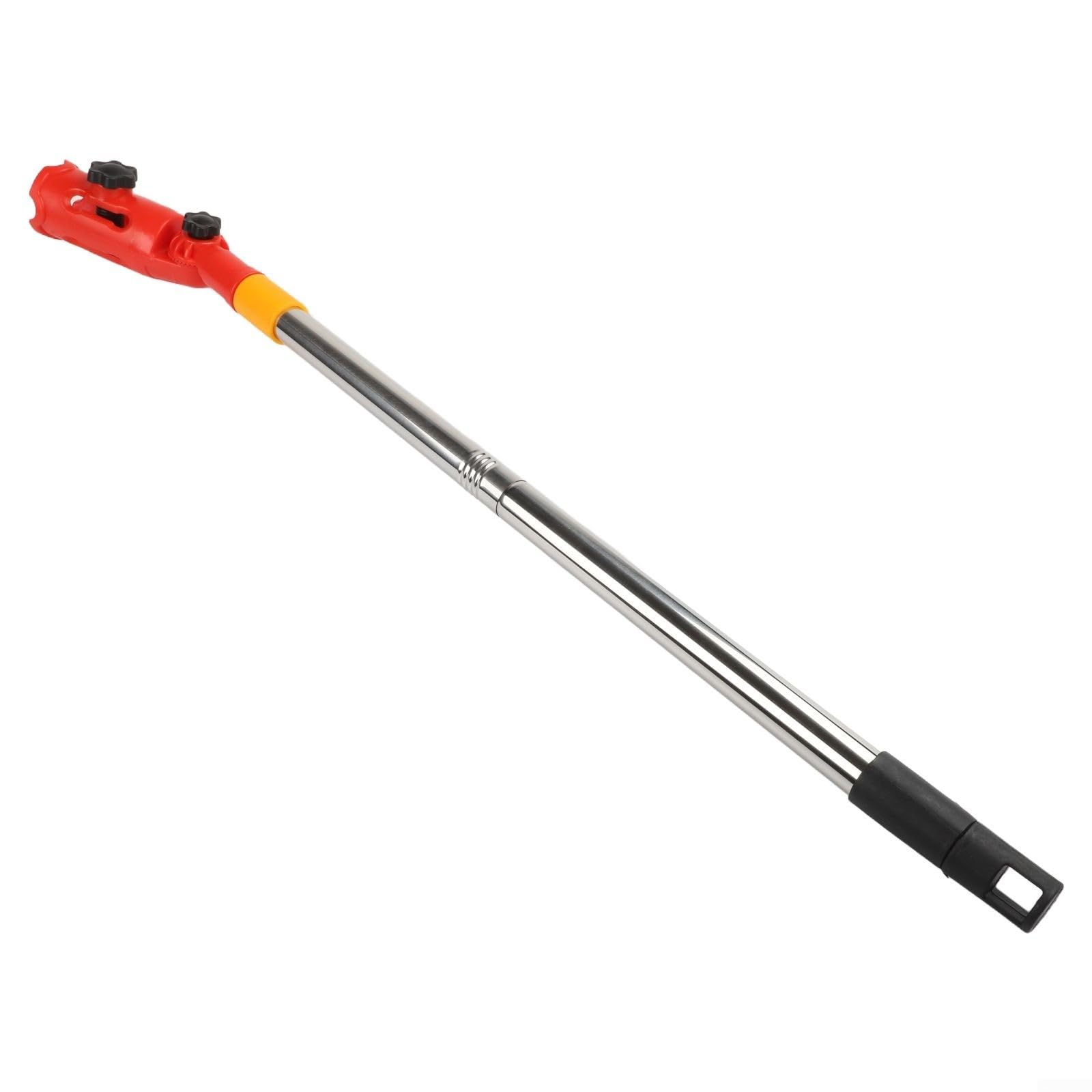 Barra de extensión de pincel de pintura, barra telescópica, herramienta de abrazadera de rodillo de metal, mango de extensión de pintura, mango telescópico de metal, mango de rodillo de pintura