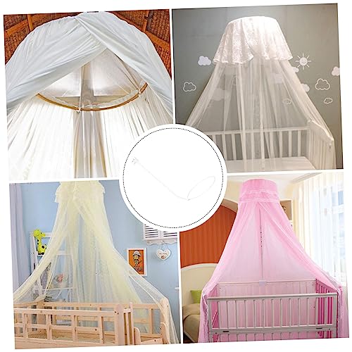 Toyvian Suporte De Rede Infantil Suporte De Encaixe Para Berço Acessórios De Berço De Bebê Suporte D