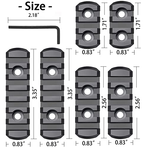 Pecawen Polymer Picatinny Accessory Rail Single Picatinny Rail thumb #3