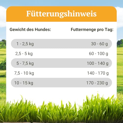 Bellfor Naturfarm-Schmaus Mini Hypoallergenes Getreidefreies Hundetrockenfutter mit Insekten 2,5 kg - für kleine Hunderassen