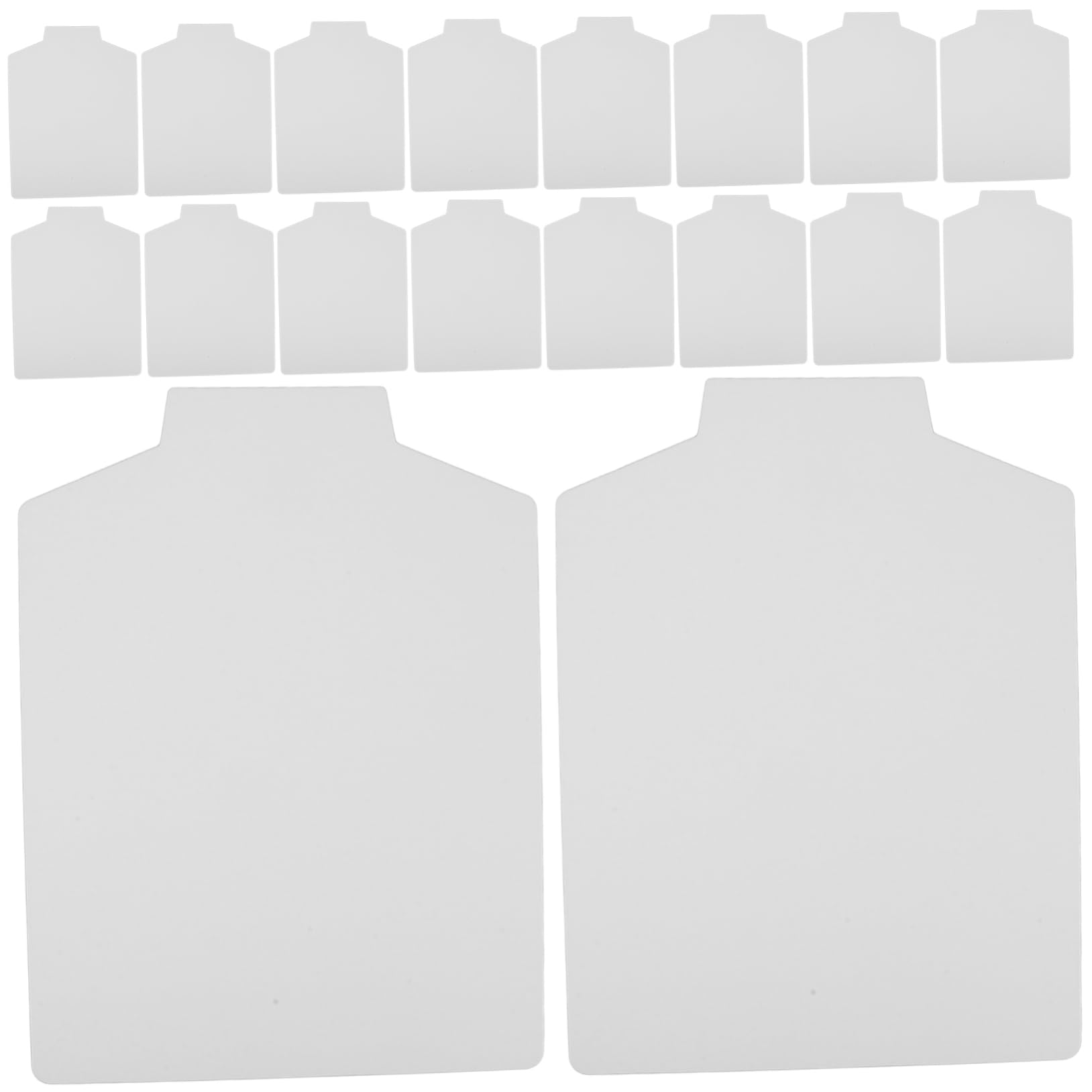 ULDIGI T-Shirt Folding Board 20 Sheets Cardboard Liner Easy to Store Folding Clothes Hanger Saves Space