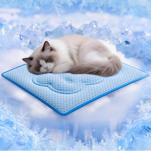 Cat Cooling Mat with PCM & Thermochromic Tech