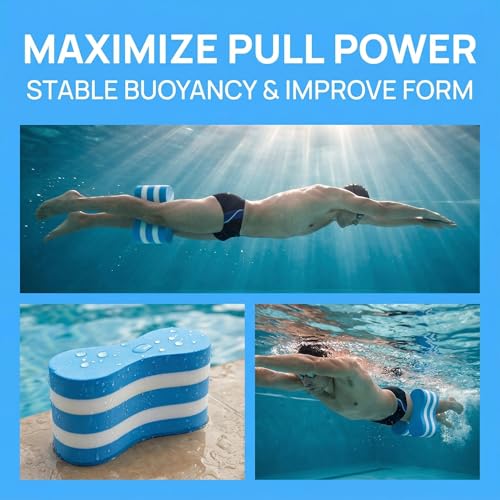 Flotador para Natación con Espuma EVA de 5 Capas Azul miniatura 4
