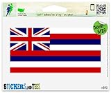 Hawaii Hawaiian State Flag Vinyl Car Bumper Window Sticker 3