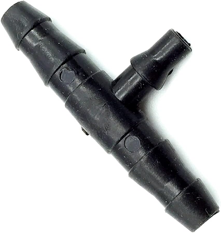Spray Water Connection 400 Pieces Of 4/7 Mm 3/5 Mm Reducing Tee Adapter Hose Fittings, Suitable For Sprinkler Pot And Garden Lawn Sprinkler Connection (Diameter : 1/4'')