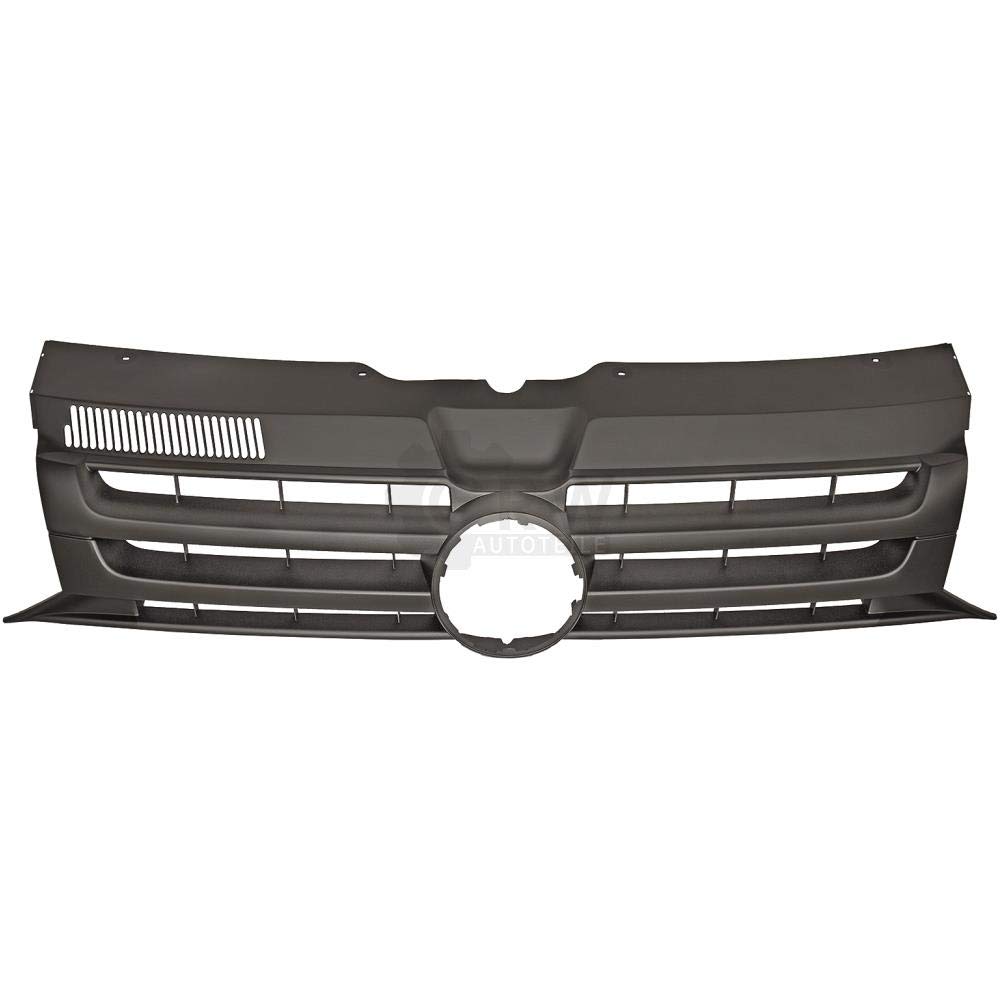 Grille de radiateur noire pour T5 Transporter 7H année de construction 09-15