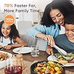 COSORI Pressure Cooker 6QT, Stainless Steel, 9-in-1 Multi Cooker, 12 Safety Features, Ceramic Inner Pot, Rice, Slow Cook, Sous Vide, Saute, 1100W - Image 2