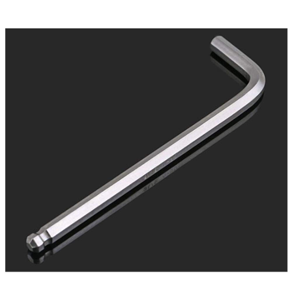 Set di chiavi a brugola, lunghezza speciale, lunghezza media-S2 * Cromatura * 230 mm