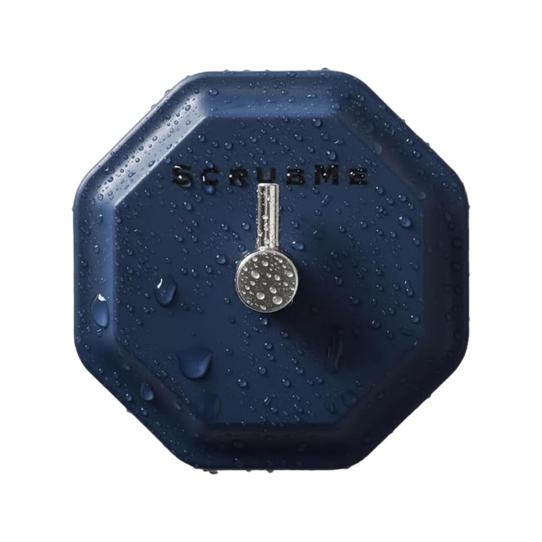 Self Adhesive Wall Hook, Waterproof Stick On Shower Hook, Blue, HookMe