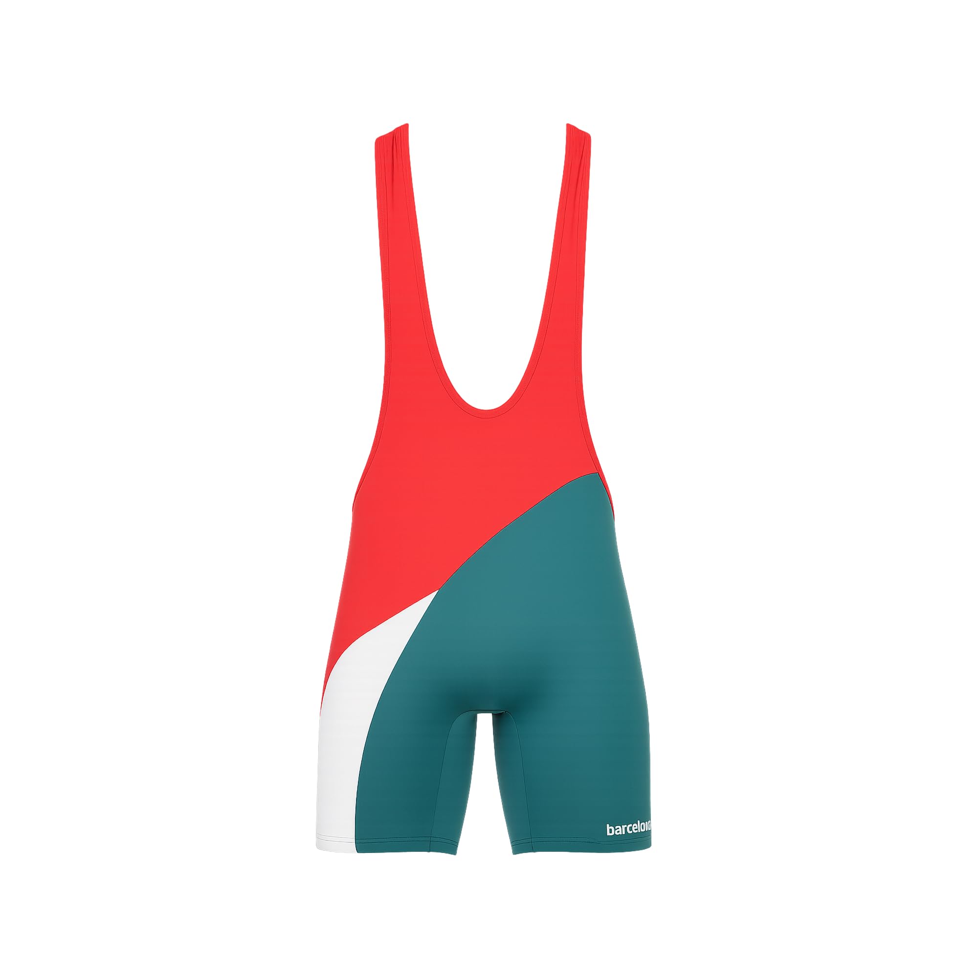 Barcode Berlin - Männer Partywear - Singlet Luckenwalde Red/White/Petrol - 1X Größe S