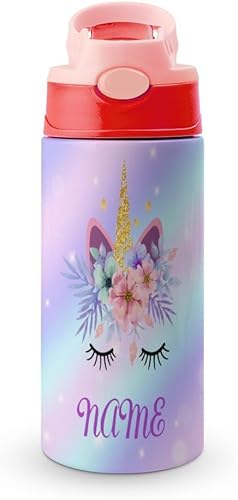 Vista 92 de Botella de agua personalizada con foto para niños, familia, mascotas, botella de agua personalizada para niñas, niños, regalo de cumpleaños y Navidad