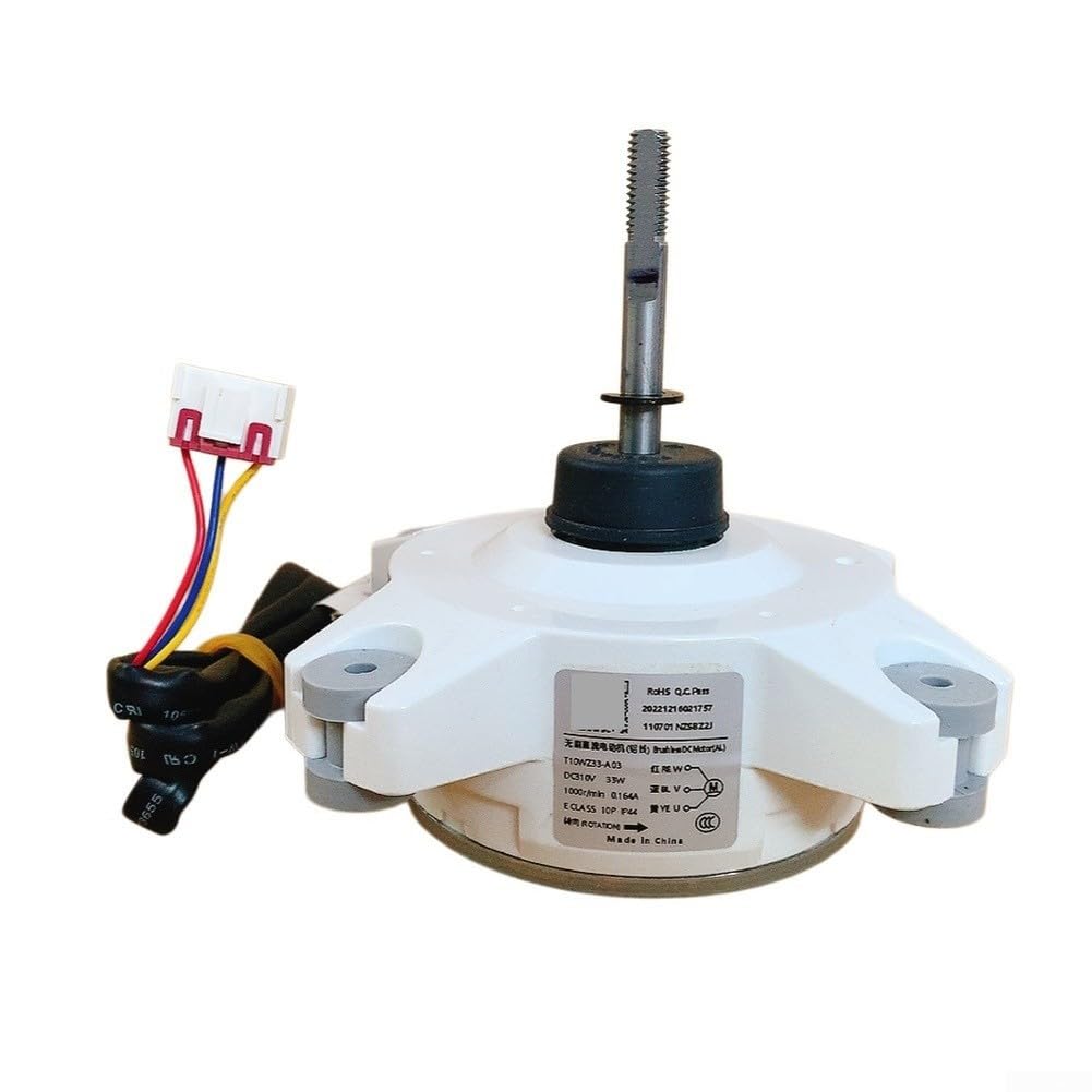 Moteur à rotor externe CC, 33 W 10P 3 fils DC310 V sans balais réversible 1000 tr/min pour équipements de chauffage et de refroidissement CVC