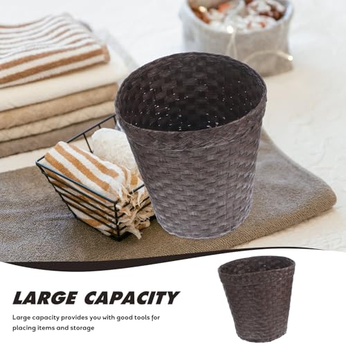 Cesta de ratán SOLUSTRE con diseño sencillo de almacenamiento limpio 8