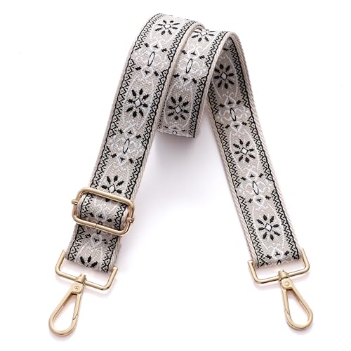 Image of S-Jacorry Purse Strap Replacement Crossbody Wide Shoulder Strap Adjustable Canvas Straps Handbag Strap Replacement Belts