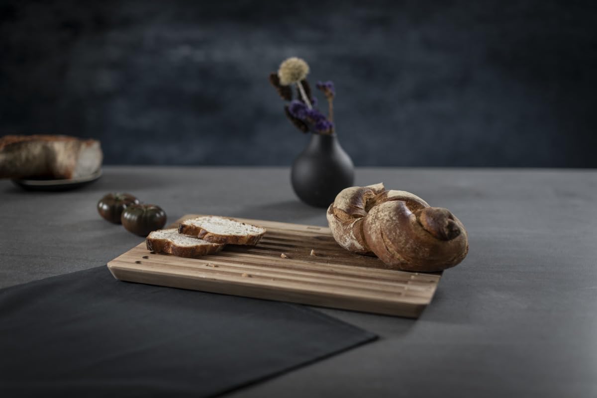 Kuhn Rikon CULINARY FORGED Akazie Brotschneidebrett, Braun