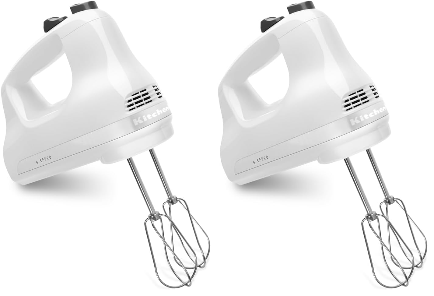 KitchenAid 5 Ultra Power Speed Hand Mixer - KHM512,White,(Pack of 2)