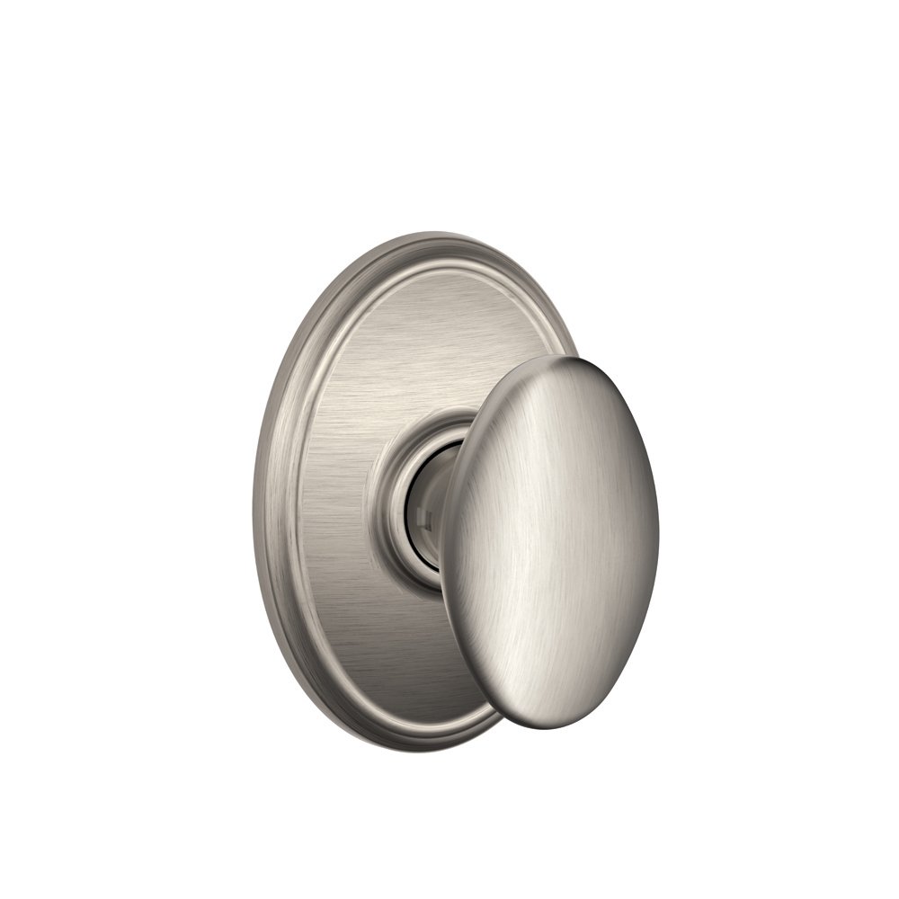 SCHLAGEF10SIE619WKF Wakefield Collection Siena Passage Knob, Satin Nickel