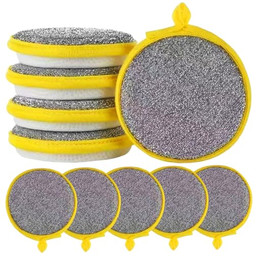 Alipis 20pcs Dishwashing Sponges Kitchen Sponges for Washing Dishes Double-Sided Scrubbers