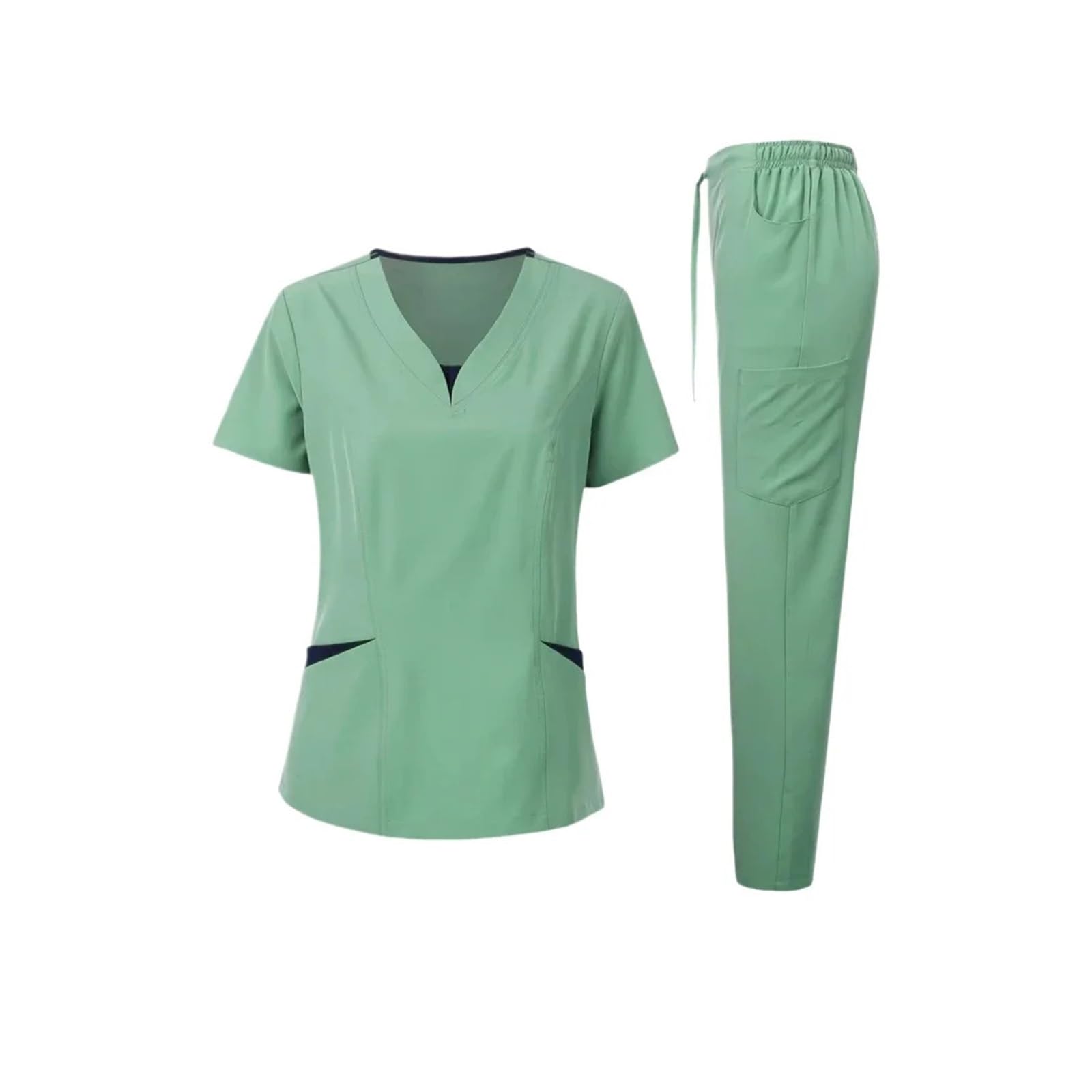 Uniforme Sanitario Conjuntos De Uniformes De Hospital Accesorios De Enfermería Ropa For Mujeres Uniformes De Trabajo Clínica Dental Salón De Belleza Ropa De Trabajo Monos