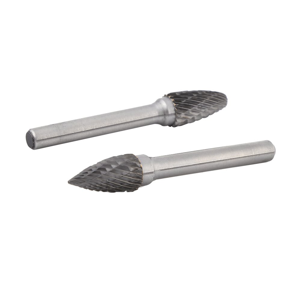 5Pz 6mm Troncatrici Filettatrici in Acciaio Inox Tungsteno Doppio Striscia in Bobina 10mm per Tritacarne, Intaglio in Metallo, Lucidatura, Incisione, Foratura