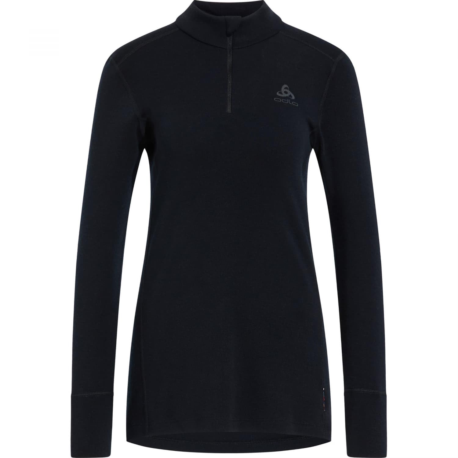 Odlo Donna Maglia Funzionale a Maniche Lunghe con Zip Merino 260