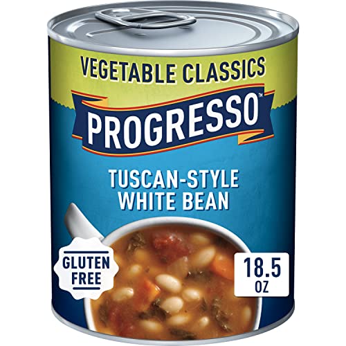Image of Progresso Vegetable Classics Tuscan-Style White Bean Soup 18.5 oz. Can