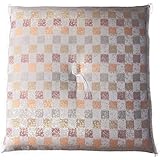 仏壇用座布団 お盆 法事 法要 お寺用さん用 圧縮綿入 座布団 新錦雅 (白茶)