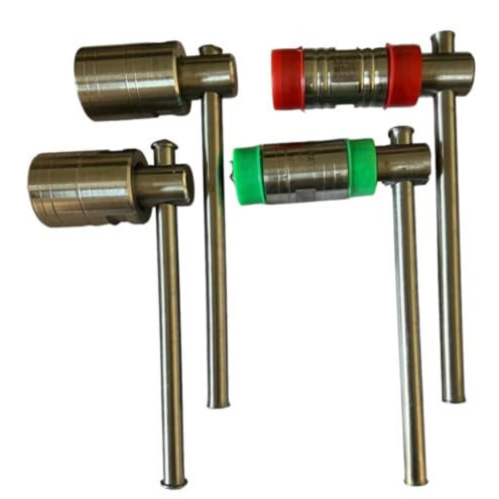 TOOLBUX 4-Piece Magnet/Flywheel Puller Tool Set for HH Splendor-CD100 TVS Star City/Excel Hero Super Splendor B-Pulsar Motorbikes | Hardened Tempered Steel for Durable Use