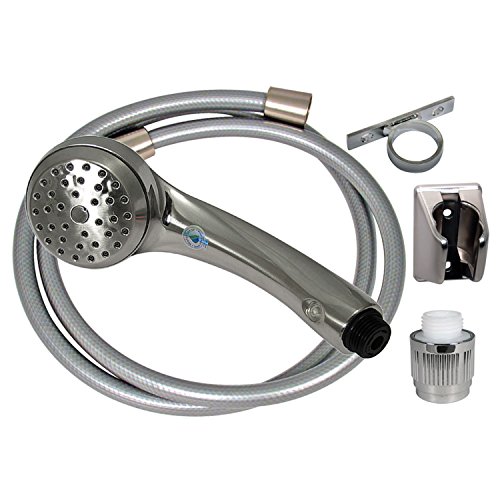 Image of VALTERRA Phoenix Faucets PF276047 AirFusion Single-Function Shower Kit with Flow Controller - Brushed Nickel