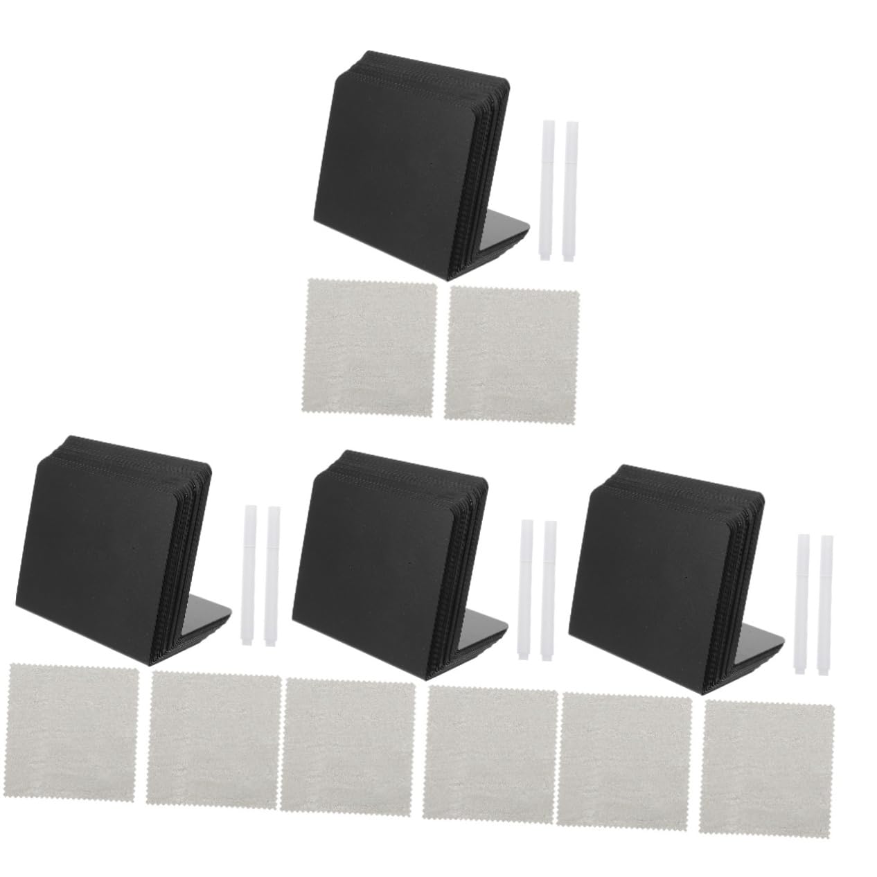 Gadpiparty 4 Set Segni Di Lavagna Per Tavolo Lavagna Per Messaggio Decorazione Primo Segni Della Di Da Tavolo Di Grandi Dimensioni Scrivania Tavole Con Plastica