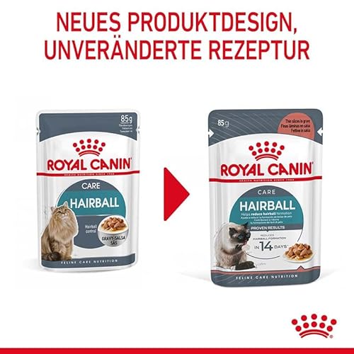 Combo 12un Sachê Royal Canin Hairball Care 85g Cada