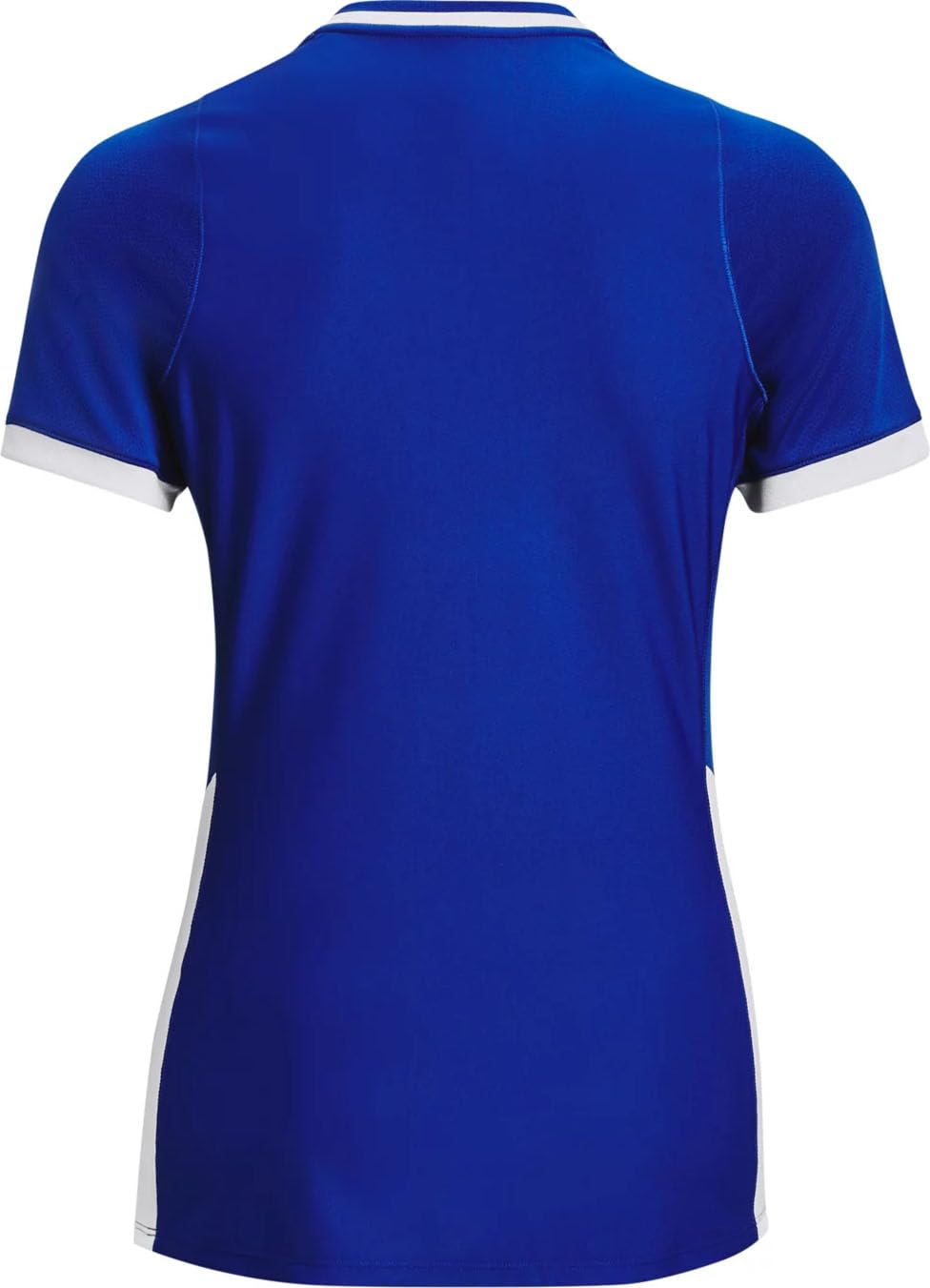 Under Armour Womens Powerhouse 2.0 Volleyball Jersey - with HeatGear Fabric and Mesh Panels LG Royal-White