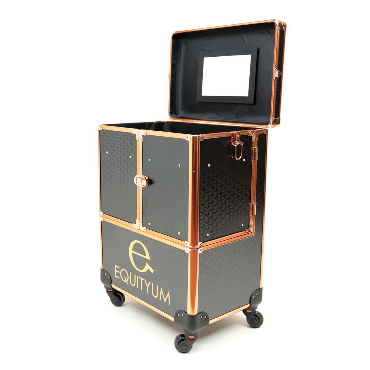Baúl Shiny Plus con ruedas, elegancia y practicidad en los baúles de equitación, diseño italiano para caballeros y amazonas, soluciones innovadoras de almacenamiento y transporte