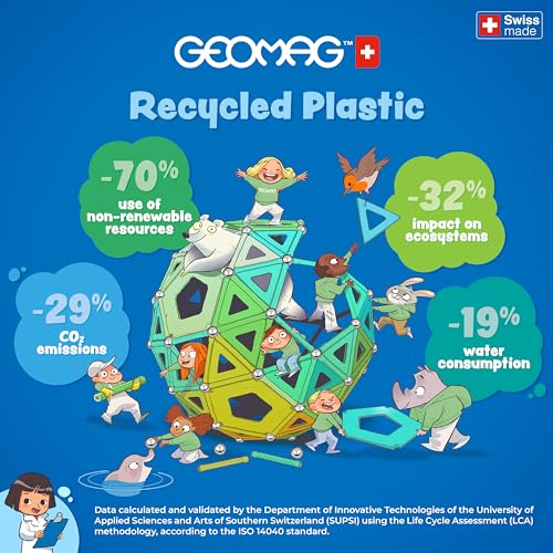 Mechanics Motion Magnetic Gears - Gioco Educativo e Creativo per Bambini - Costruzioni Magnetiche - Confezione da 160 Pezzi - Lego - Immagine 10