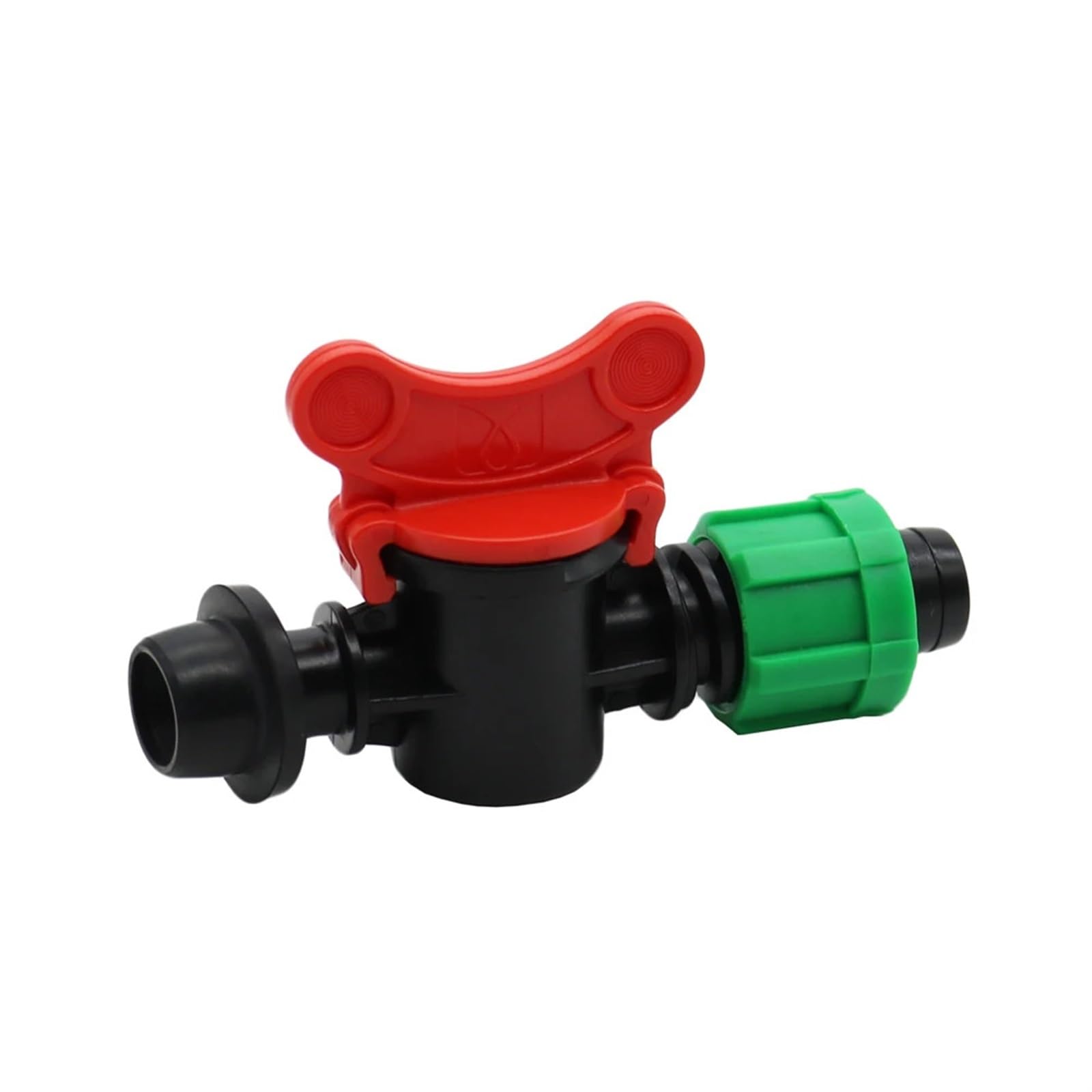 Irrigazione da giardino 13mm a 15mm Valvola di bypass for irrigazione a goccia Valvola di bypass for irrigazione a goccia con serratura Perfetta for l'irrigazione 1 pz