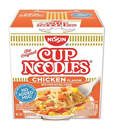 Nissin, Chicken Flavor Cup Noodles, 13.5 Fl Oz #TOP10