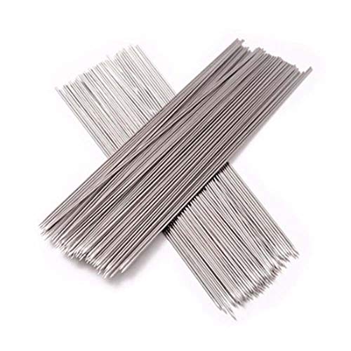 Kentop 30-Piece Barbecue Skewers Stainless Steel for BBQ/Grill, Diameter 1.6 mm, 30 cm Long