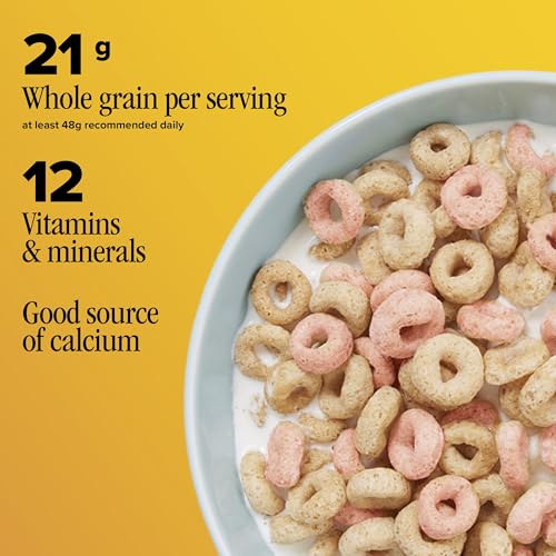 Cheerios Strawberry Banana Breakfast Cereal, Gluten Free, 11.2 oz - image 4