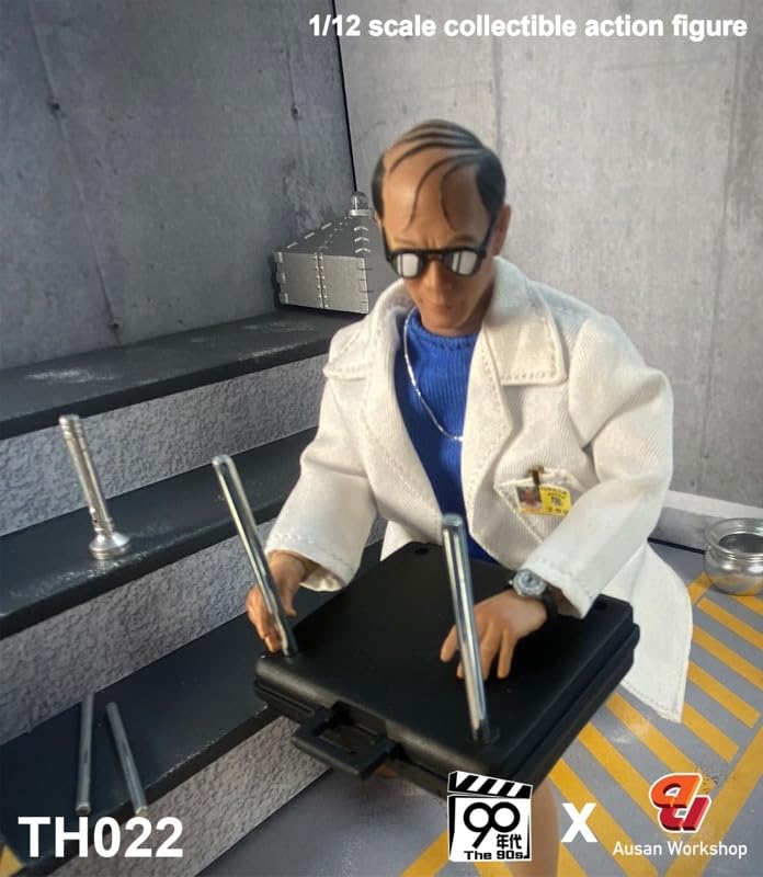 Amazon.co.jp: [AC] 90's x Ausan 1/12 科学者 可動 アクション