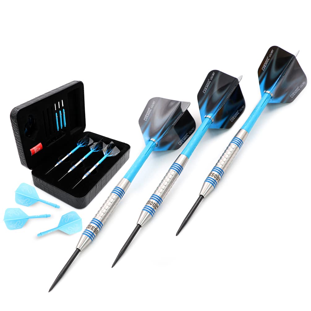 CUESOUL Professional Tungsten Steel Tip Dart Set 85% Tungsten 22g/24g/26g-Glory Series
