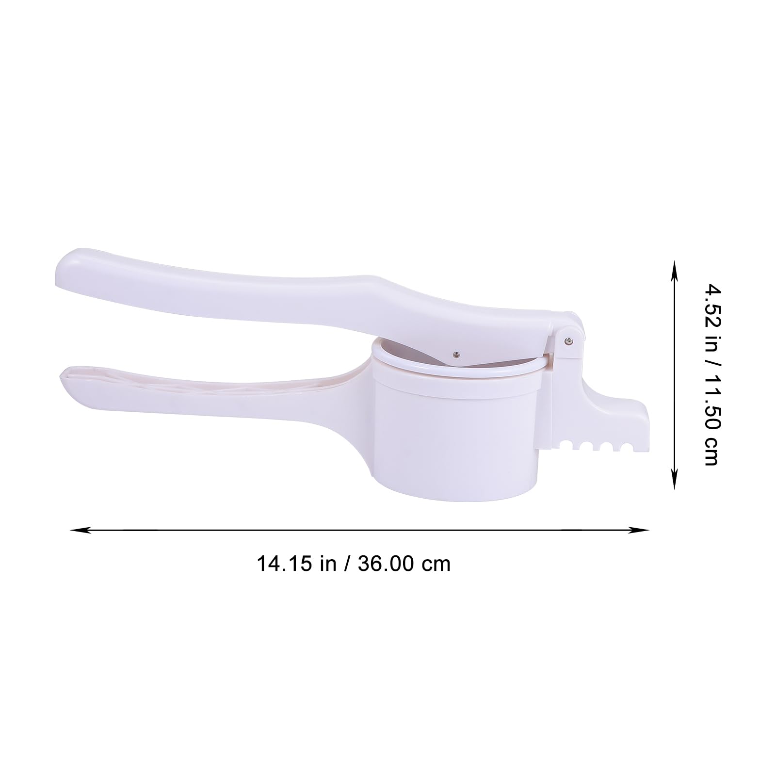 Hemoton Patata Ricer Plástico Papas Masher Frutas Verduras Prensador Manual Exprimidor de Limón Cítricos para Prensar Papas Frutas Verduras y Alimentos para Bebés