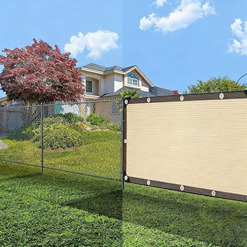 Brise vue 250x270 cm blanc : protection UV et vent pour votre balcon